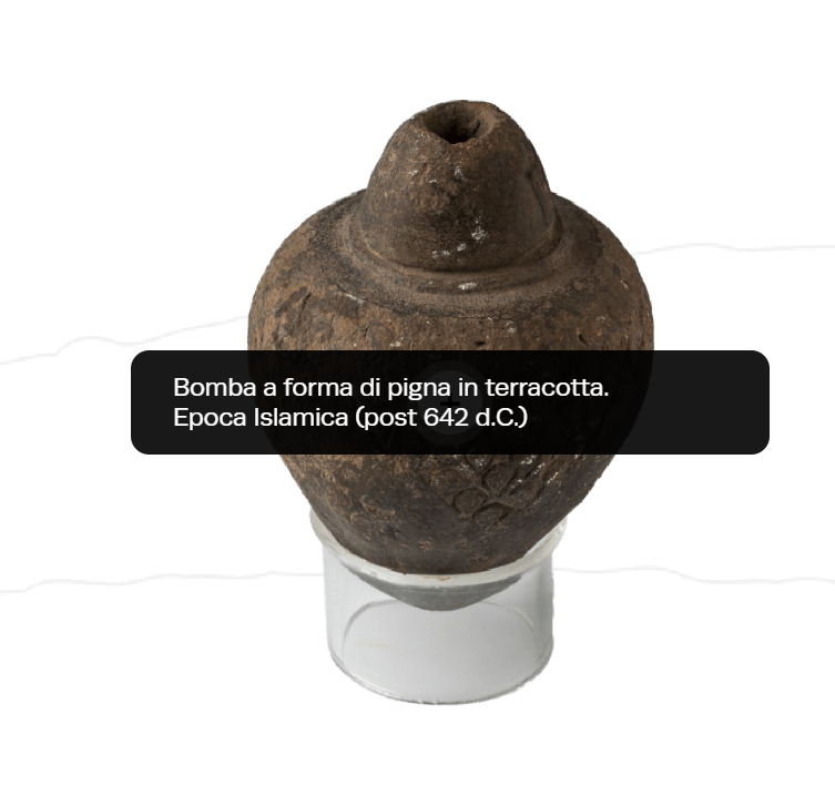 La partenza dalla superficie, davanti al Museo.