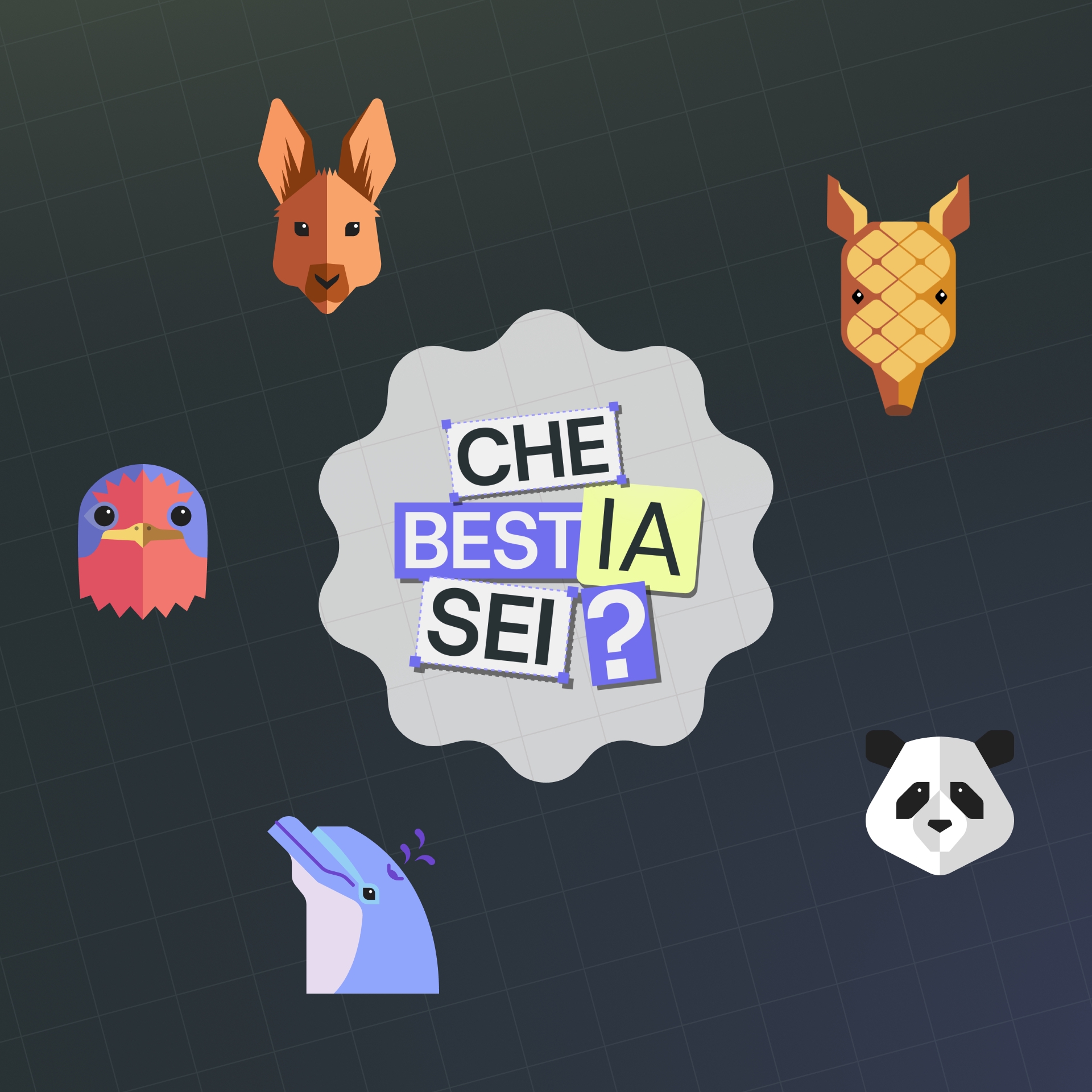 Copertina del progetto Che BestIA Sei? realizzato da Indici Opponibili