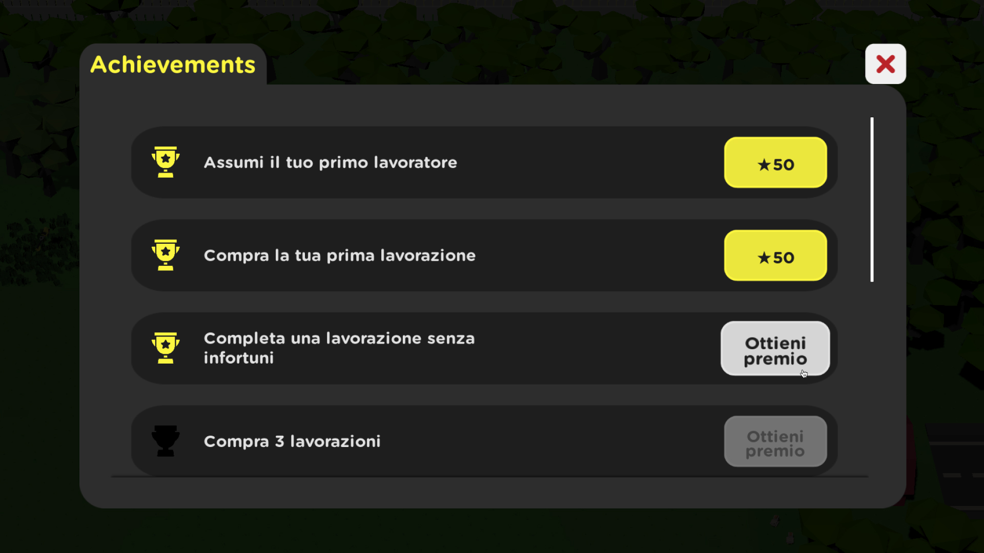 Achievements di Sicuri si diventa