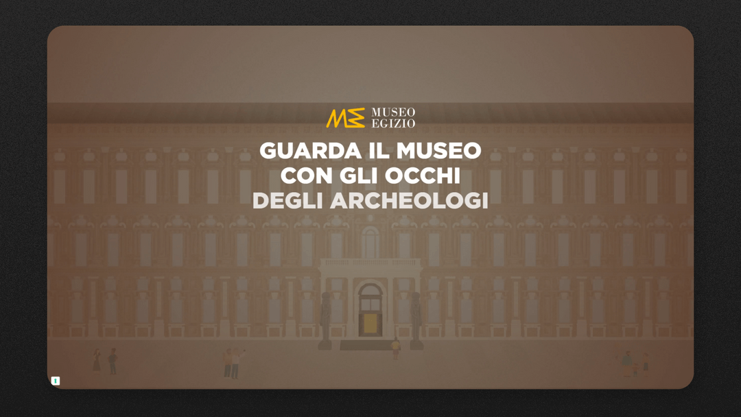 Il progetto invita a guardare il Museo con gli occhi degli archeologi.