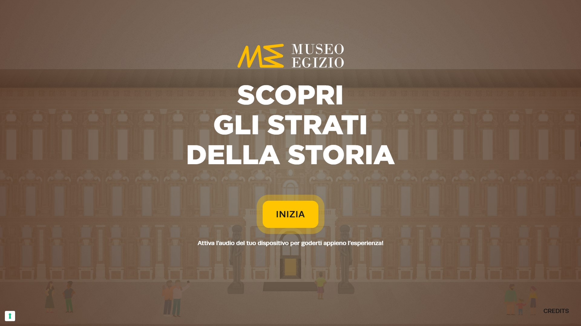 Landing page Gli Strati della Storia