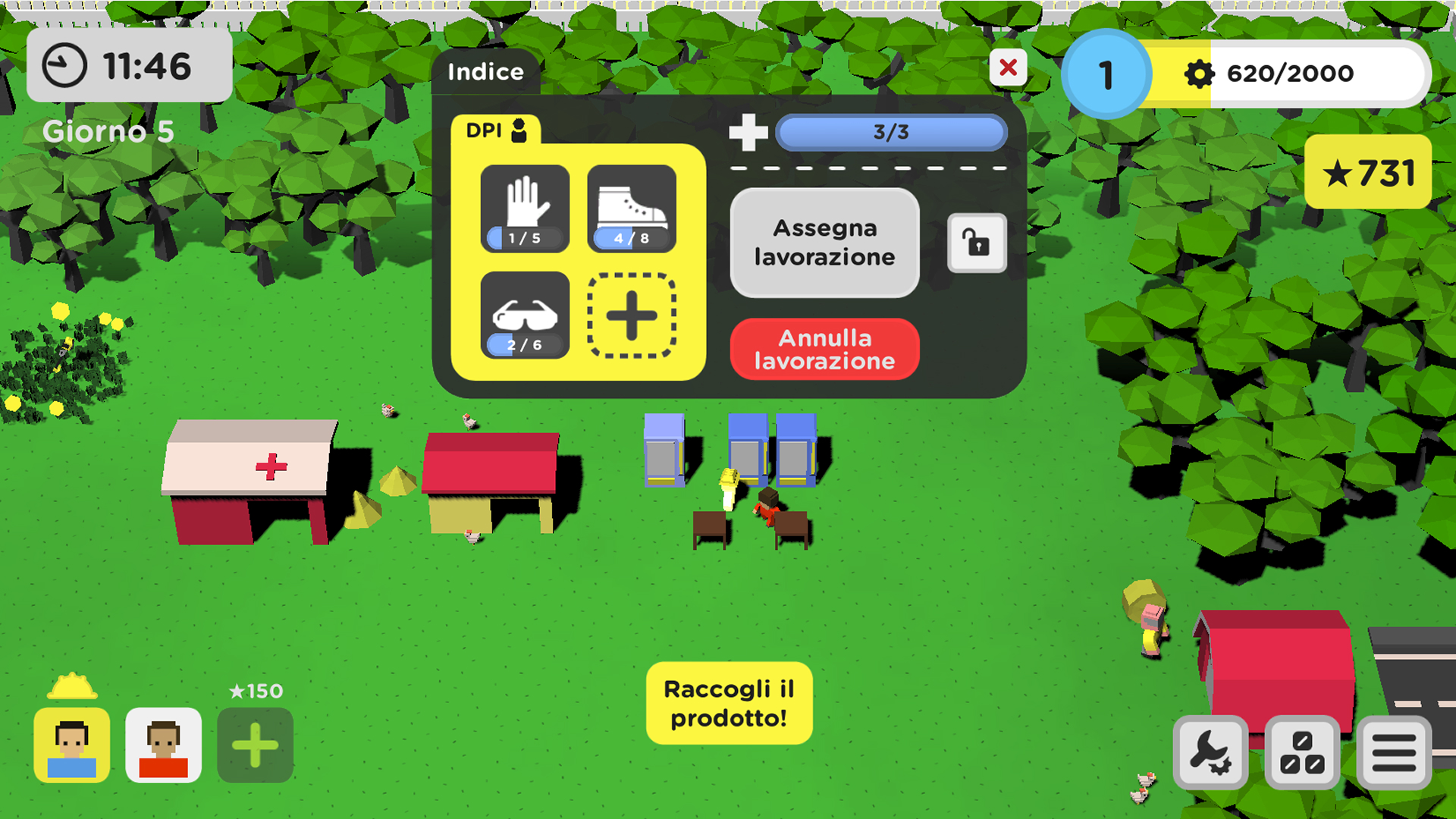 Schermata del gioco Sicuri si diventa