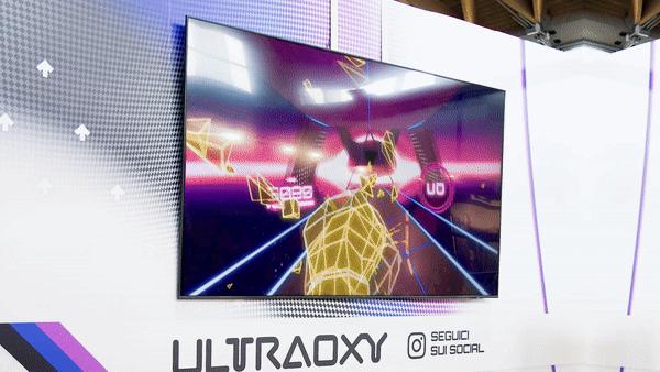 UltraOxy VR: l'esperienza VR traduce in meccaniche di gioco le caratteristiche del prodotto.