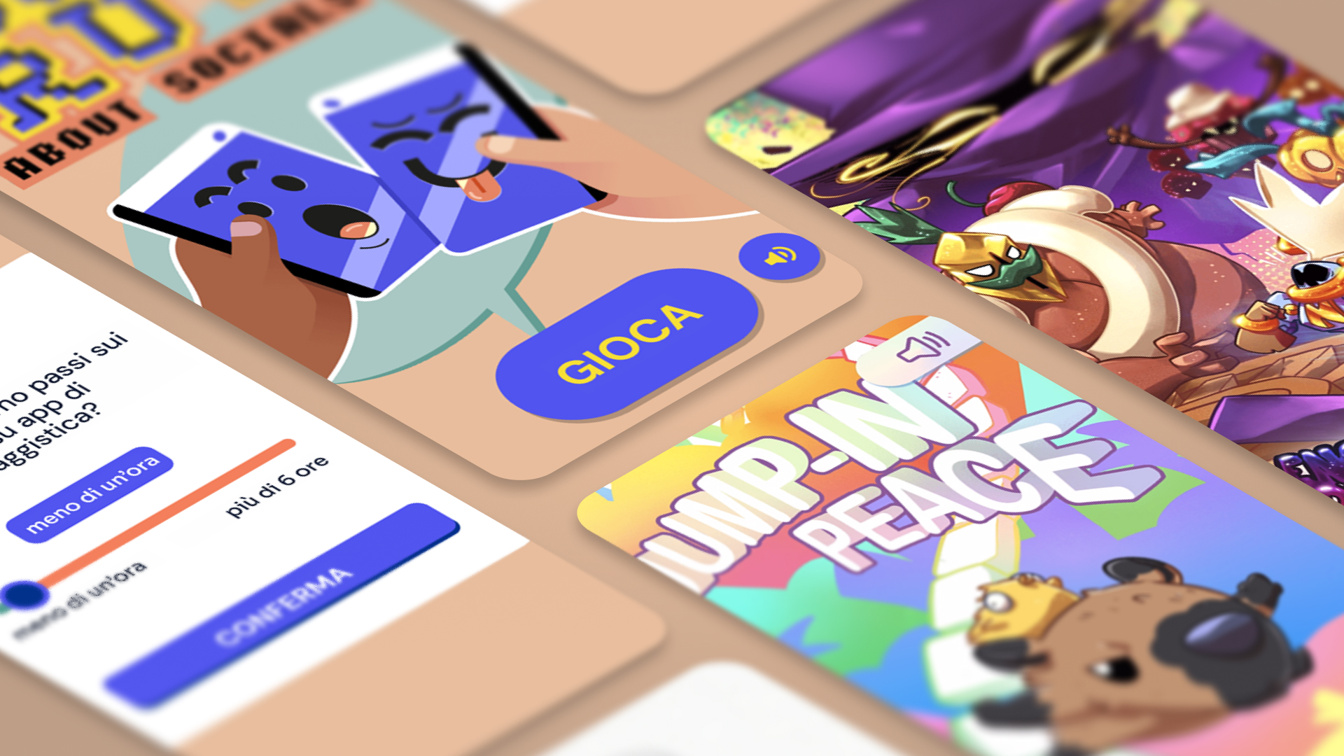 Schermata di giochi per Classeviva